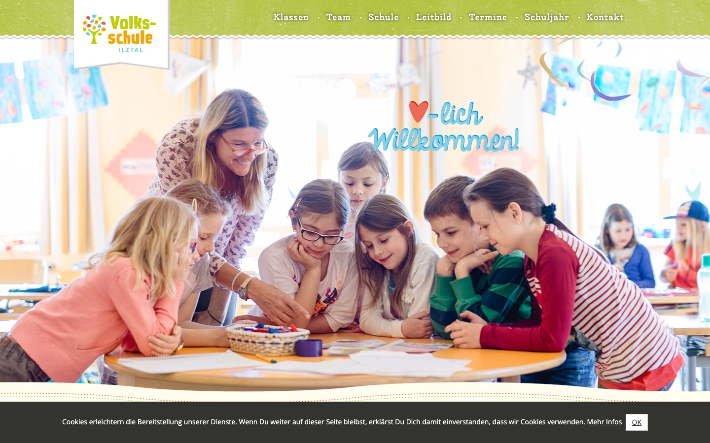 Screenshot der Website vs-ilztal.at